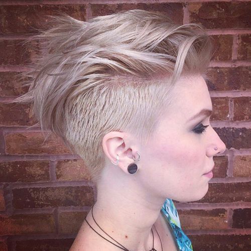 Trendy Short Haircut for Thick Hair