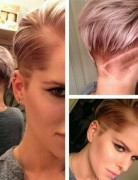 Trendy Shaved Haircuts for Short Hair - Short Straight Hairstyles 2016
