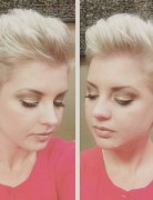 Easy Short Pixie Haircut for Round Faces