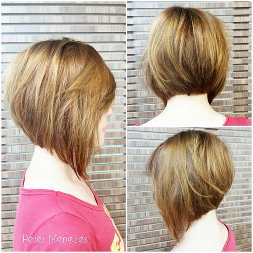 Stacked Bob Haircuts For Round Faces