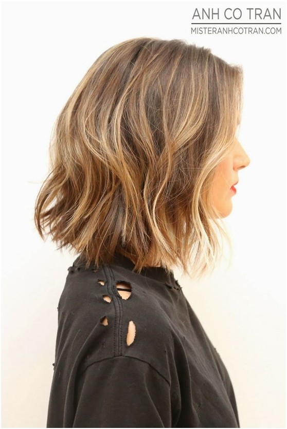 Choppy Medium Length Bob