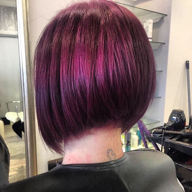 Textured Graduated Bob Hairstyle color ideas