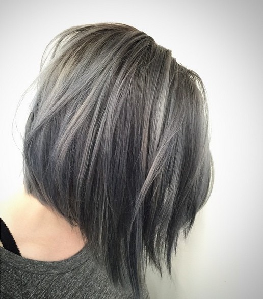 Light Blue Denim Silver - Fresh Hair Colour Ideas