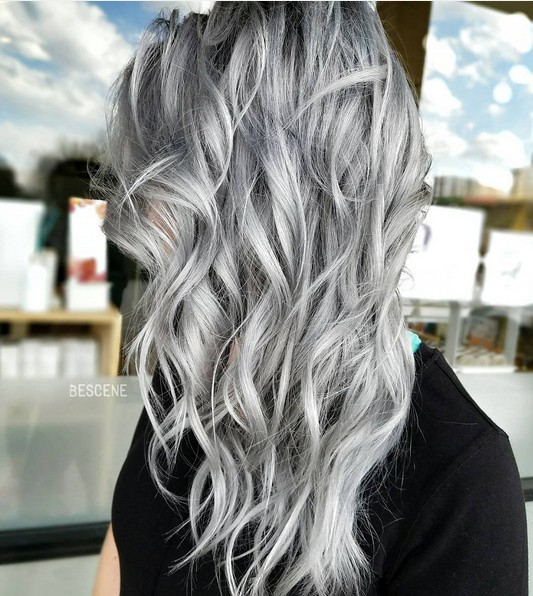 Perfect gray&silver blondes - Slate grey, Dove grey, Grey lilac, and Silver