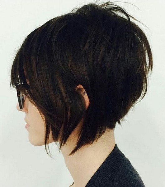 Stacked Haircut - Pixie Hairstyle
