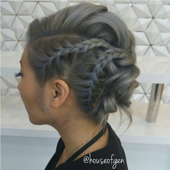 Stylish Everyday Hairstyles for Braid Updos - Updo Hairstyles for Medium Length Hair