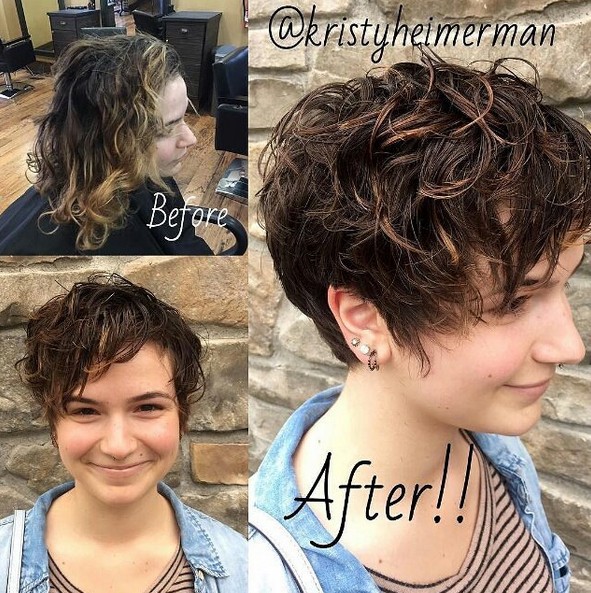 Image showcasing 18 Textured Styles for Your Pixie Cut - PoP Haircuts
