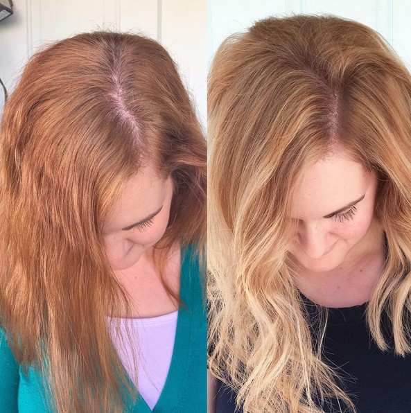 Shaggy Hairstyle for Medium Length Hair - Blonde Balayage Ombre