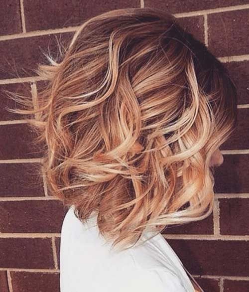 Bob Hair Color Ideas - Curly Short Hairstyles for Women