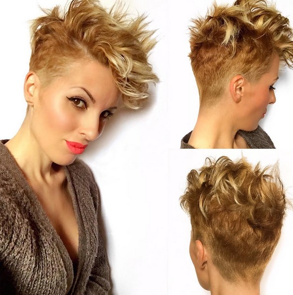 Chic Short Haircuts for Fine Hair - Brown and Blonde Balayage Hairstyles