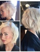 Messy Blonde Short Haircut with Fine Hair - Women Short Hairstyle Ideas