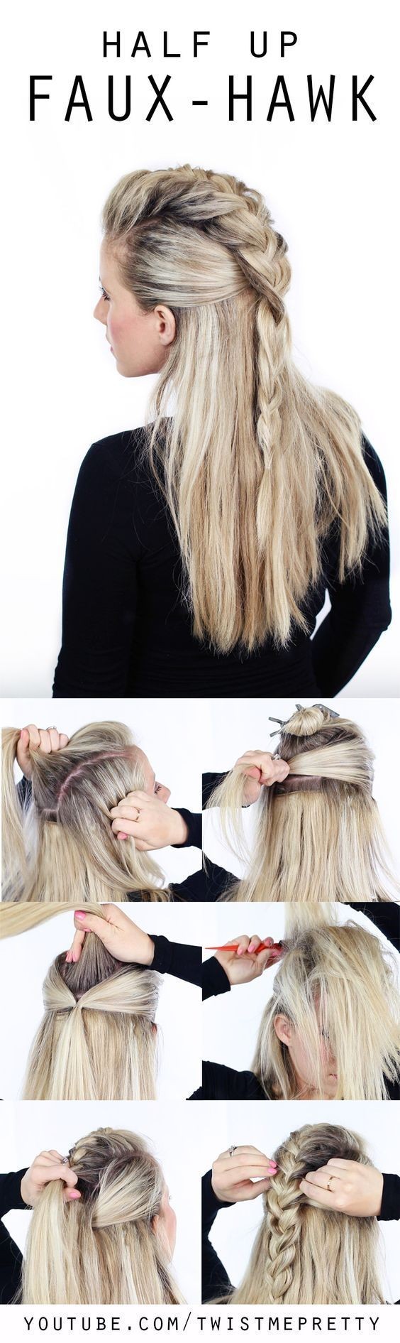 Simple and Easy Braided Hairstyle Tutorial For Your Daily