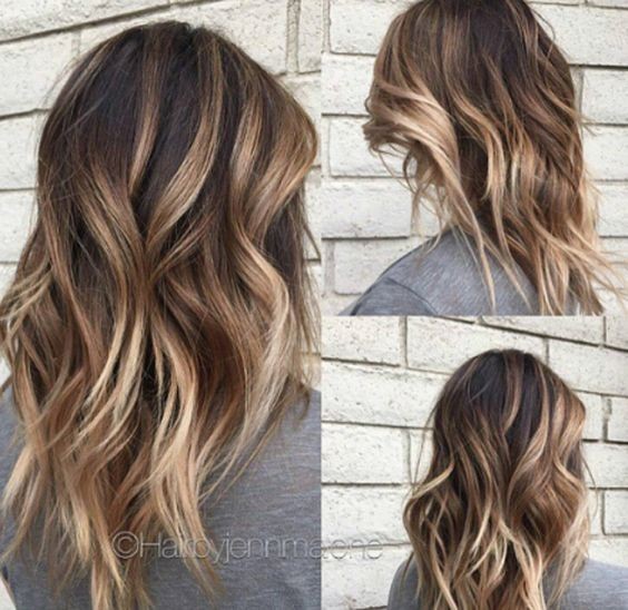 Balayage Hairstyle Ideas - Winter Hair Color 2016 - 2017