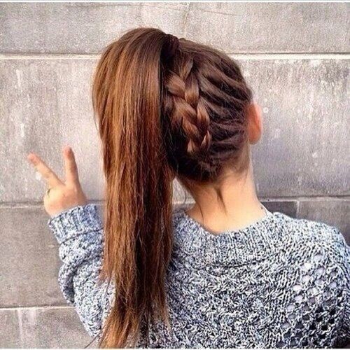 Pictures Of Easy Hairstyles For School