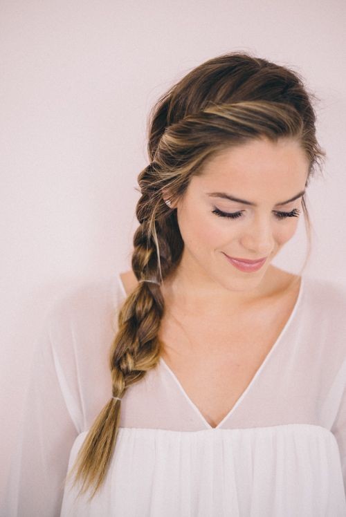 Chic, Easy Side Braided Hairstyle - Women Hairstyles for Long Hair