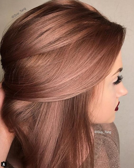 Rose Gold Is the Perfect Rainbow Hair Hue For Spring and Winter 2016 - 2017