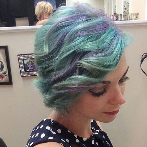 20 Sassy Blue Hairstyles