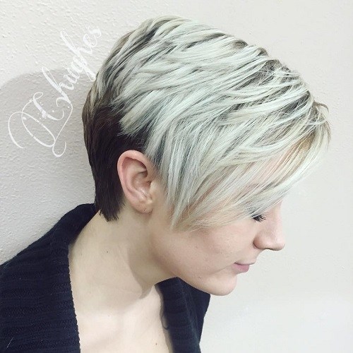 modern wedge haircut