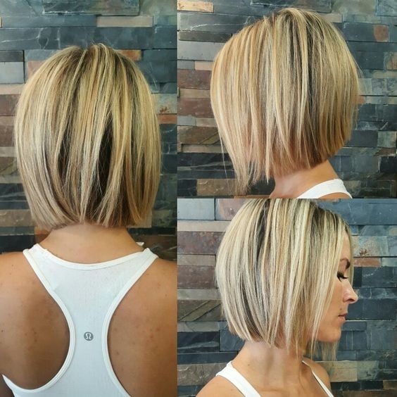 Straight Hair, Graduated Bob Cuts for Short Hair - Short Thick Hairstyles