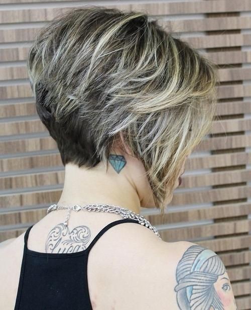 20 Trendy Stacked Hairstyles for Short Hair: Practicality Short Hair Cuts