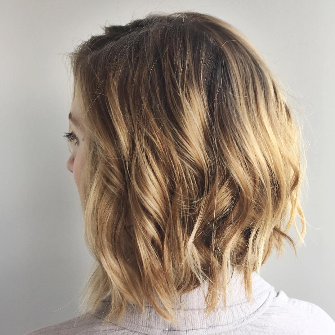 30 chic everyday hairstyles for shoulder length hair 2019