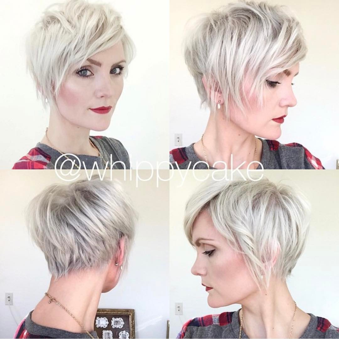 Best Layered Short Haircut - Women Short Hairstyle for Thick Hair
