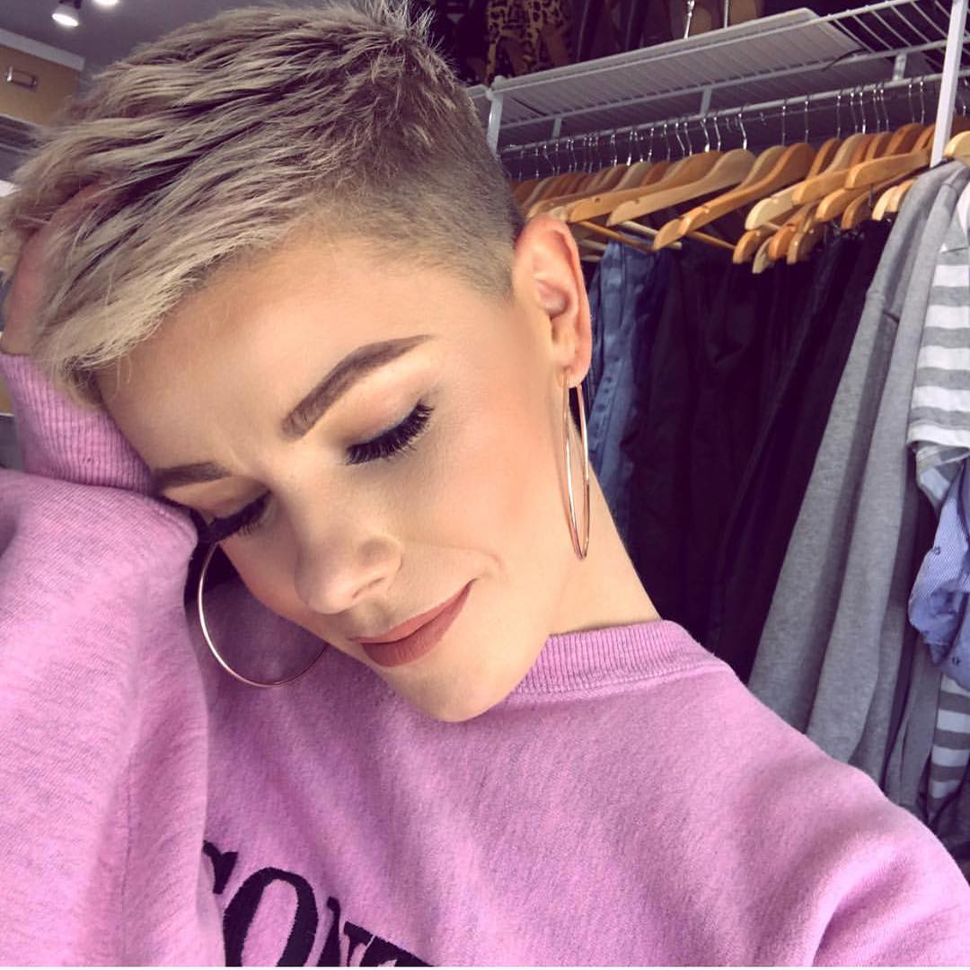 Shaved Pixie Haircuts Stylish Short Haircut For Women 6 