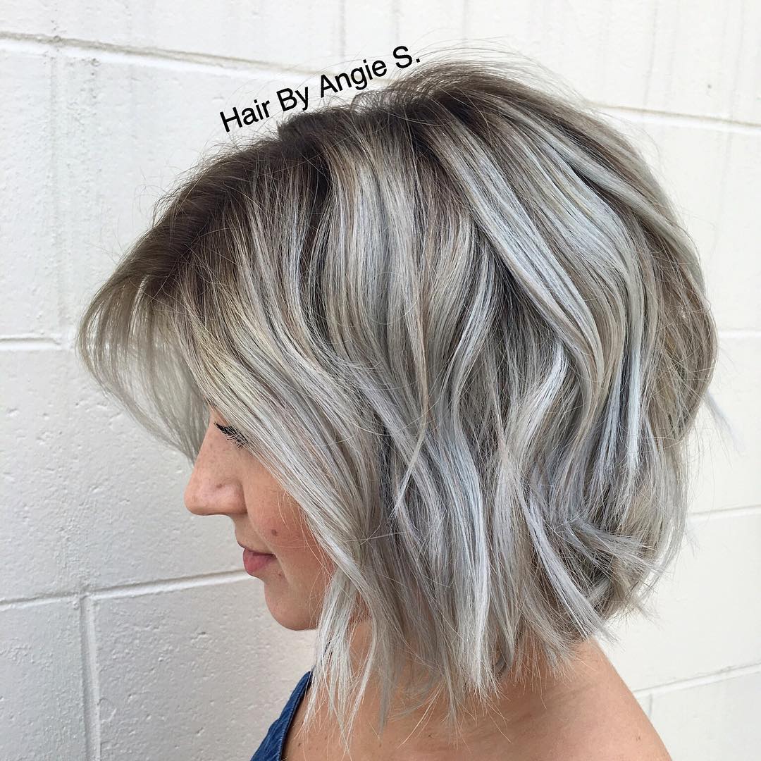 Ash Blonde Hairstyles - Women Hair Color Designs for 2018