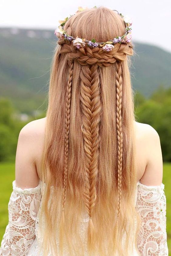10 Easy Stylish Braided Hairstyles For Long Hair Inspired Creative Braided Hairstyle Ideas