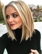 Stylish and Sweet Lob Haircut, Long Bob Hairstyle , Everyday Hair Styles for Women