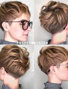 Chic Short Hairstyles for Thick Hair, Women Short Haircut 2018