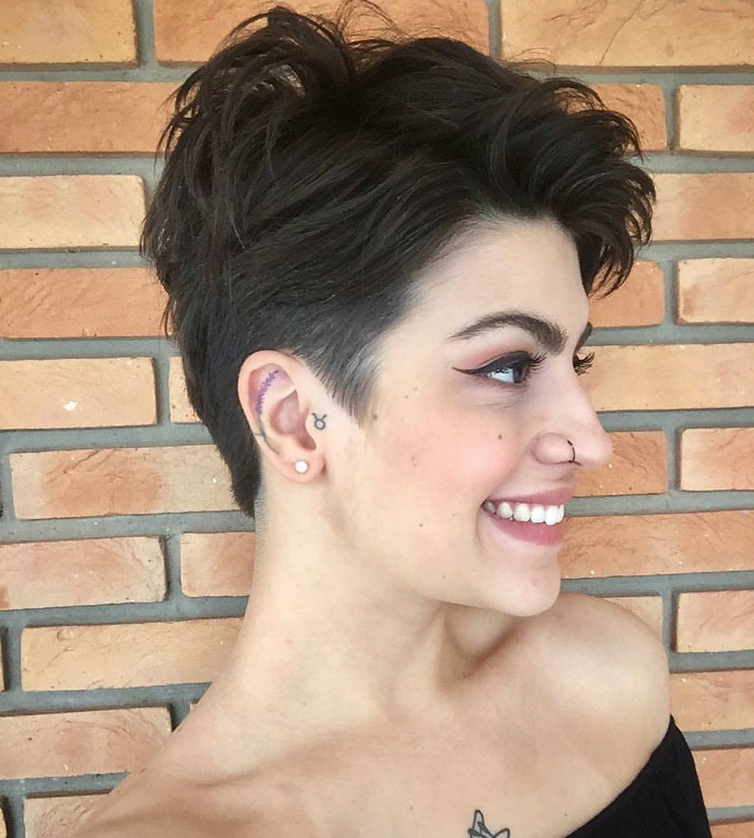 32 Best Photos Black Hair Pixie Cut Hairstyles - 20 Sassy and Sexy Black Pixie Cuts