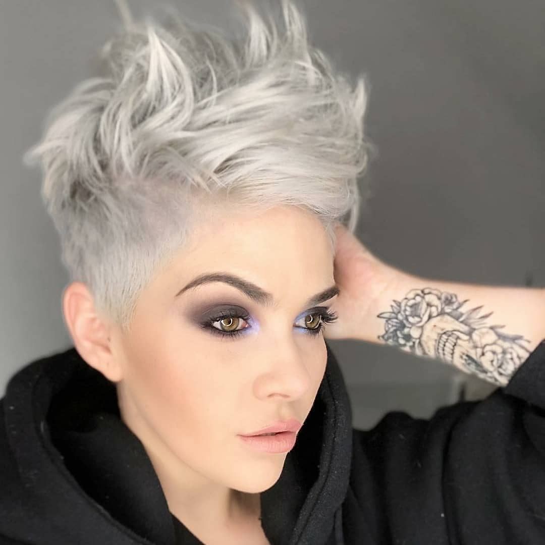 Asymmetrical Pixie Haircuts