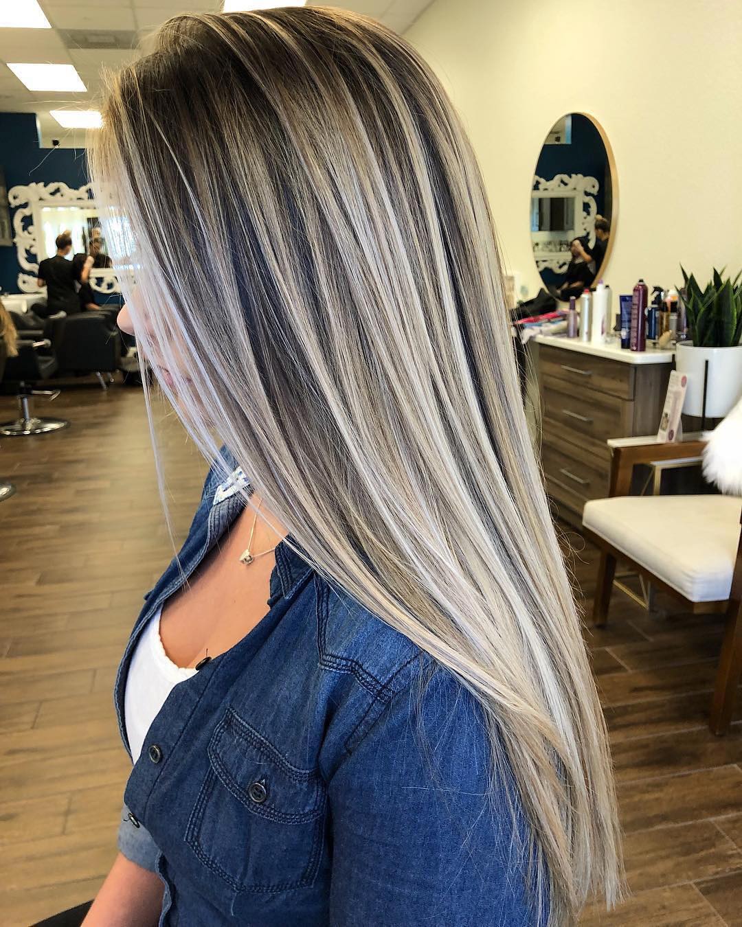 Stylish Balayage Ombre Long Hair Style for Women, Long Haircut Designs