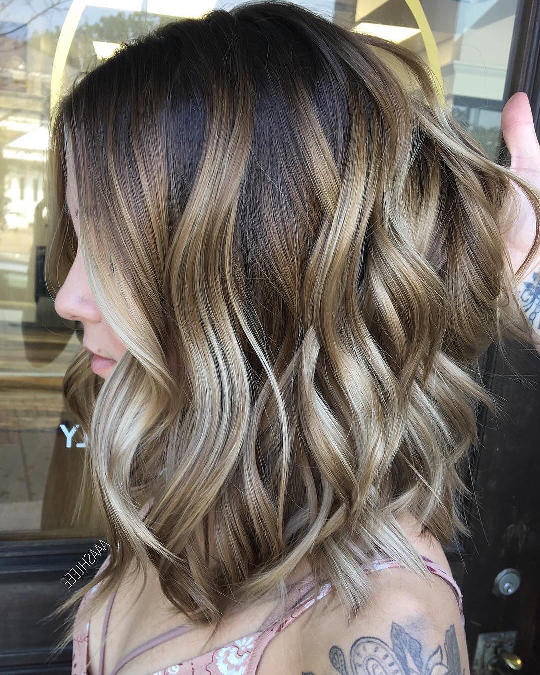 Medium Hairstyles Ombre