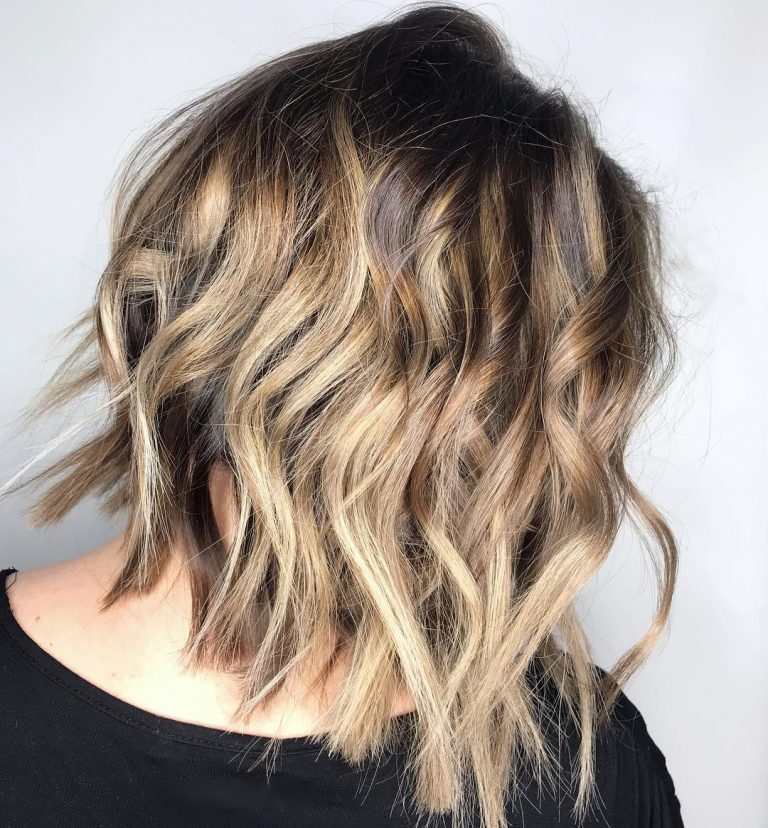 10 Trendy Brown Balayage Hairstyles for Medium-Length Hair - PoP Haircuts