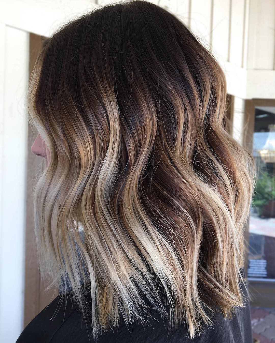 10 Trendy Brown Balayage Hairstyles for Medium-Length Hair ...