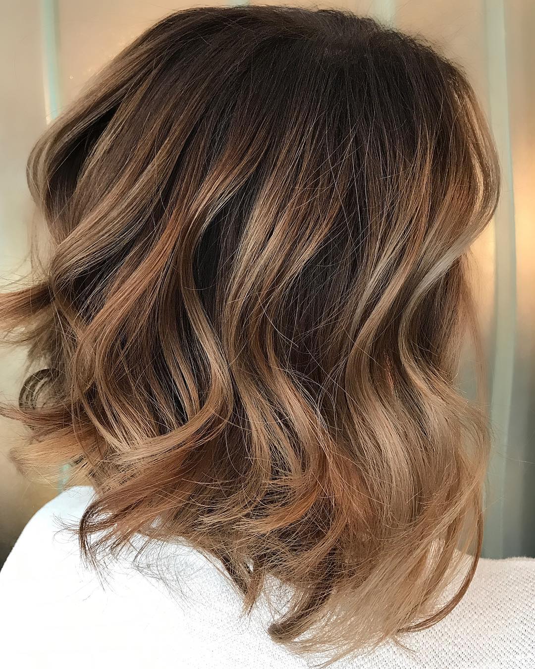 Medium Hairstyles With Balayage