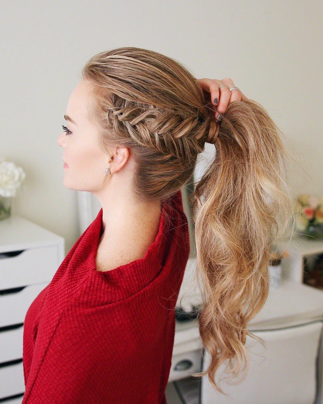 10 Creative Ponytail Hairstyles for Long Hair, Summer ...