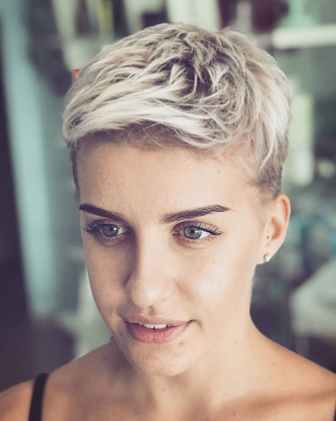 Short Blonde Pixie Hairstyles