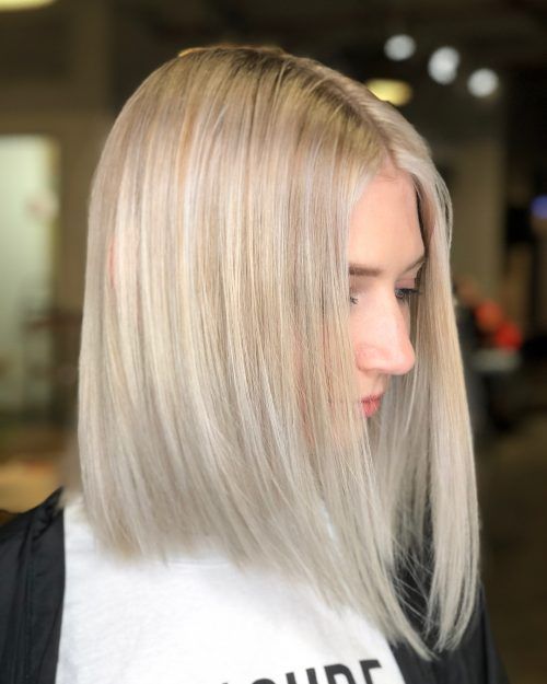 Stylish Lob Hairstyle, Best Shoulder Length Hair for Women 2019