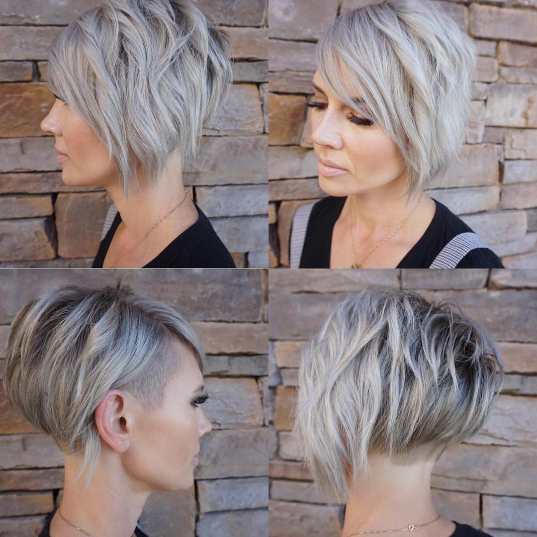 Terrific Short Haircuts With Bangs, Female Short Hair Styles