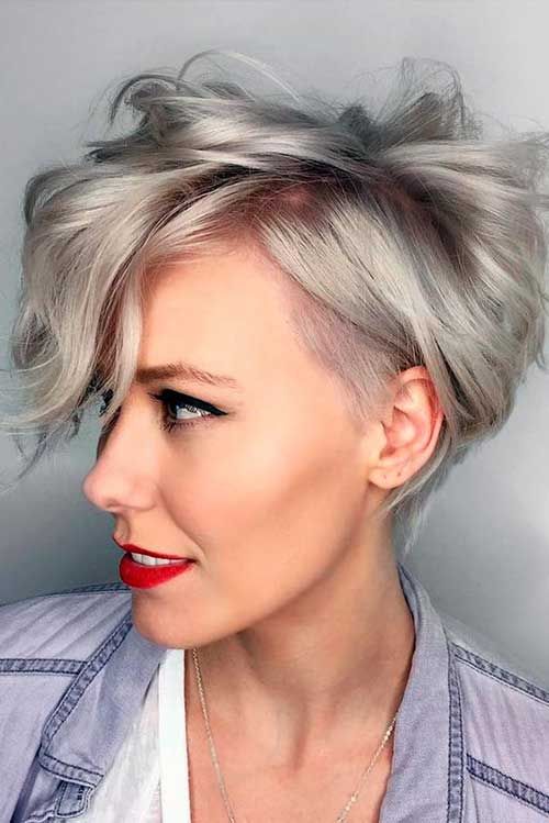 Messy Short Pixie Haircut, Very Short Hair Styles for Female