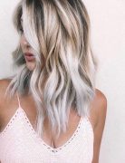 Modern Medium to Long Hairstyles, Ombre Balayage Hair Styles for Women