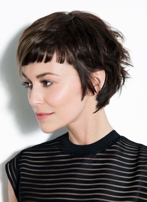 Women Hairstyles for Short “Baby” Bangs 2021 Haircut Women Hairstyles for Short “Baby” Bangs 2021 Haircut