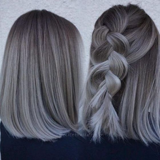 Pretty Gray Hair Styles - Stylish Hair Color Ideas