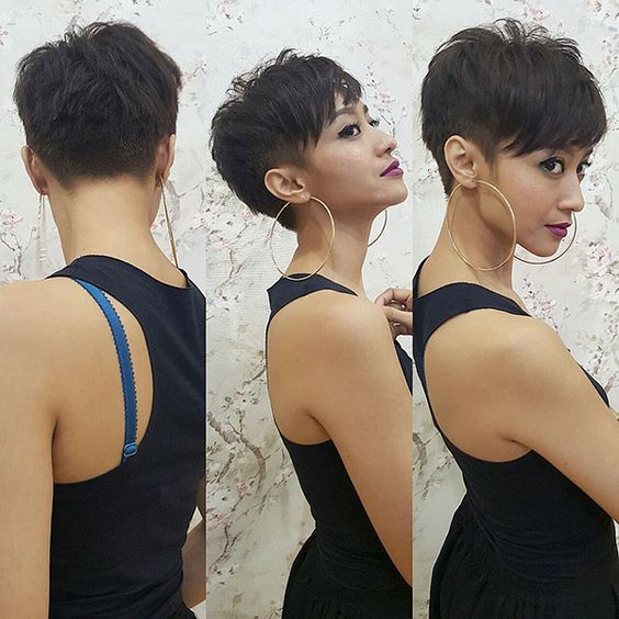 10 Colorful Stylish Easy Pixie Haircut Ideas iShorti 