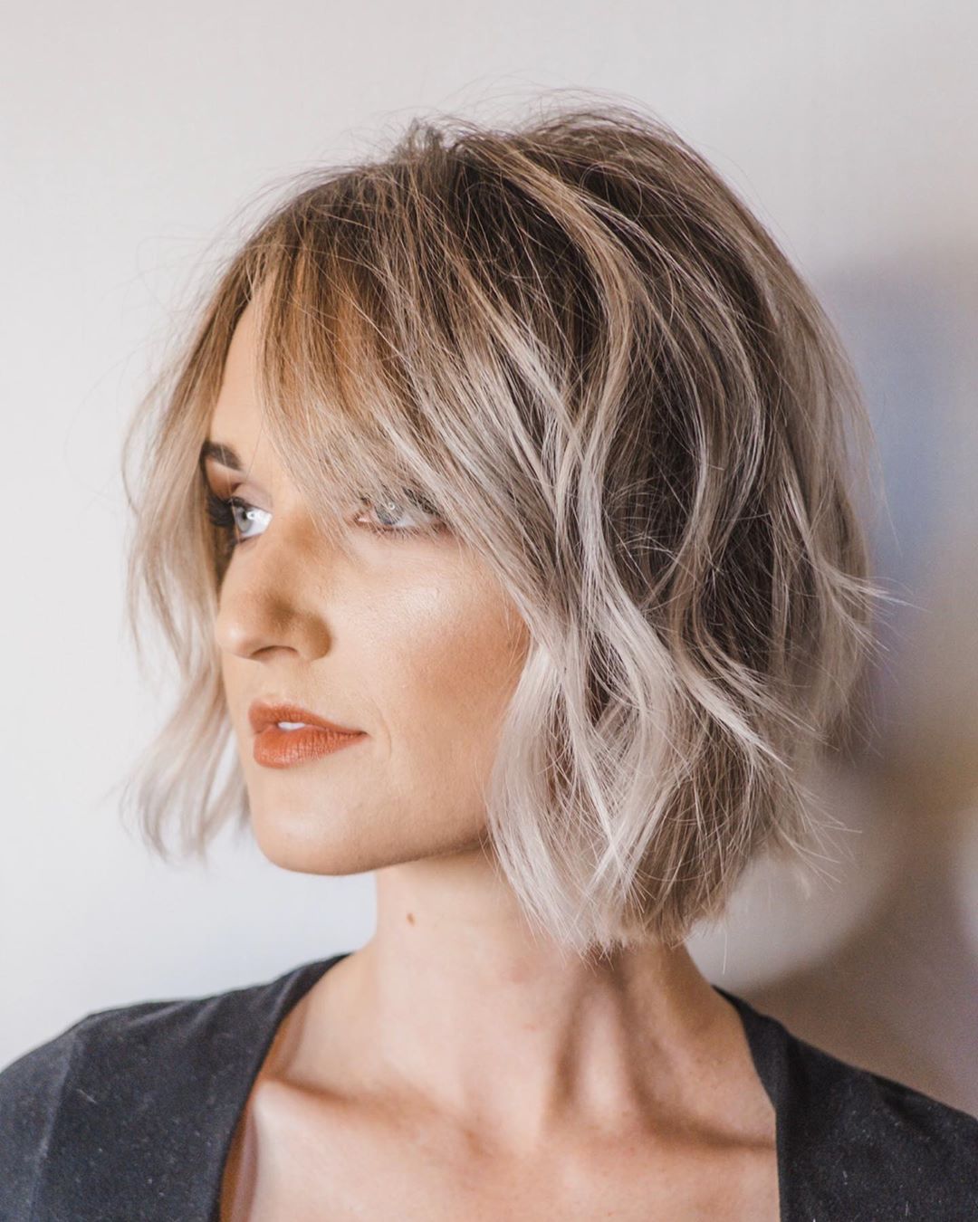 Easy Bob Haircut Carefree & Casual Trends - Women Short Hairstyle Ideas