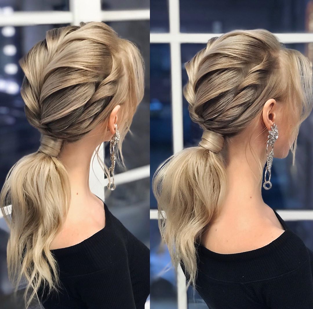 Trendy Braided Hairstyles in Summer - Ponytail Hairstyles for Long Hair