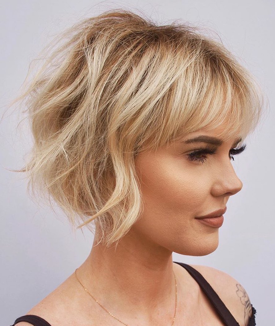 Short Bob Hair Color Ideas - Easy Short Bob Haircut for Women - PoPular ...